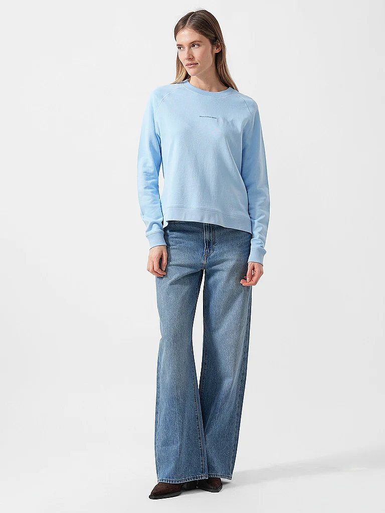 MARC O'POLO DENIM Sweater hellblau | XS